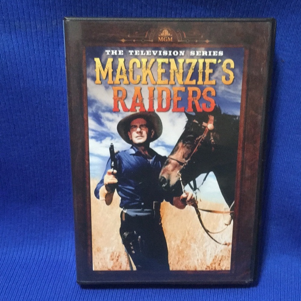 Mackenzie’s Raiders” 38 TV Episodes in a 5-DVD Set
